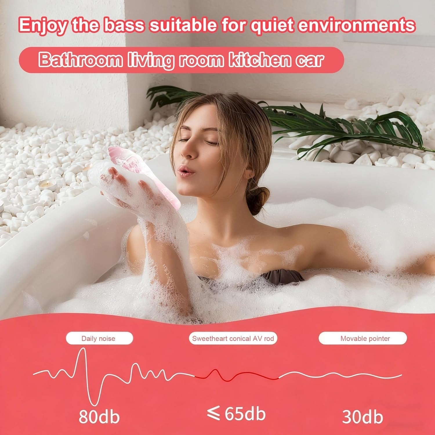 SweetRush Magic Ice Cream Wand Vibrator
