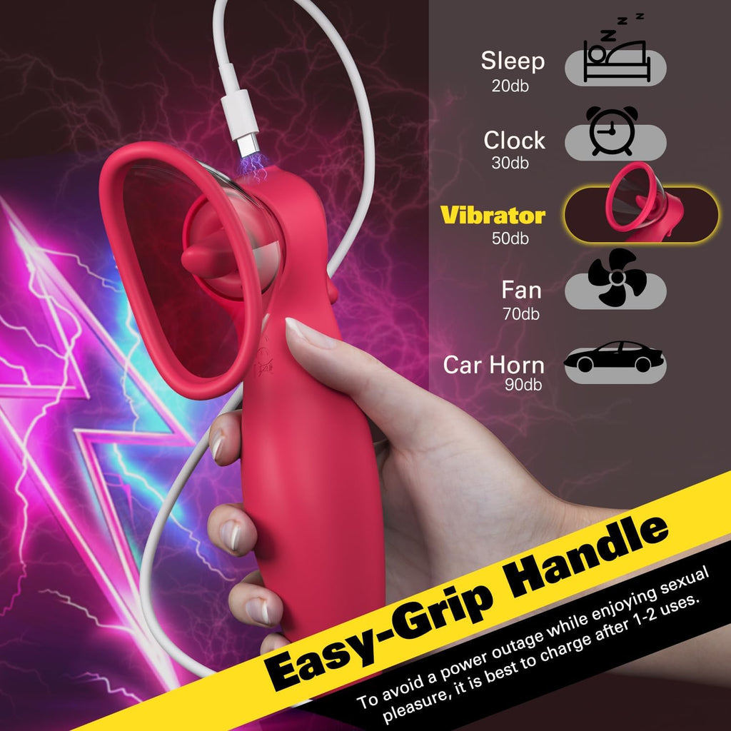 SwellVibe Clit Pump & Nipple Licking Vibrator
