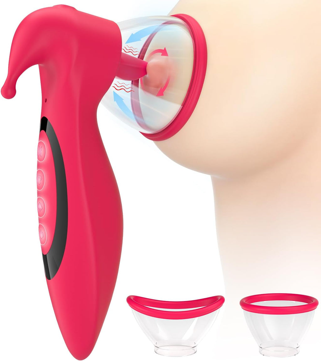 SwellVibe Clit Pump & Nipple Licking Vibrator