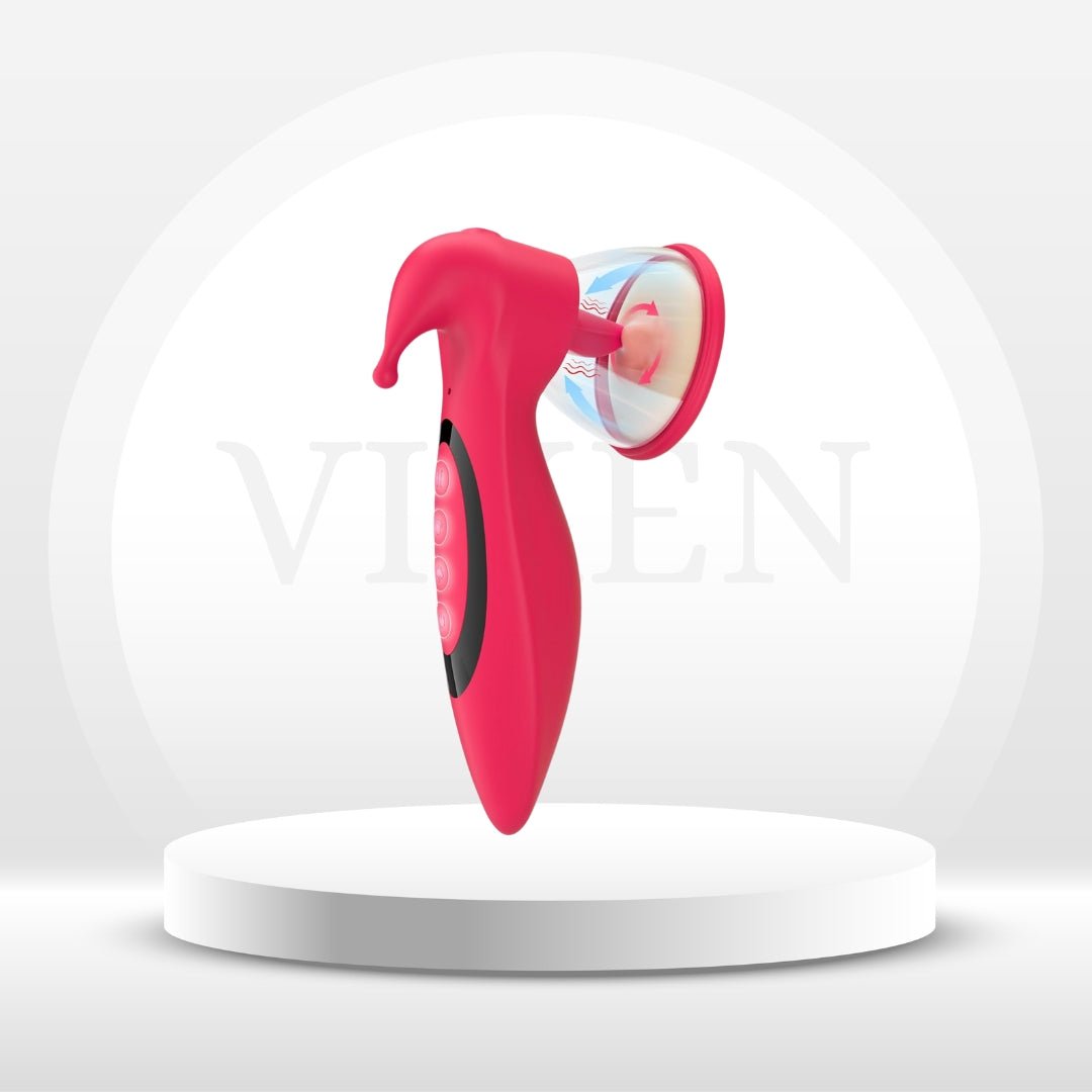 SwellVibe Clit Pump & Nipple Licking Vibrator