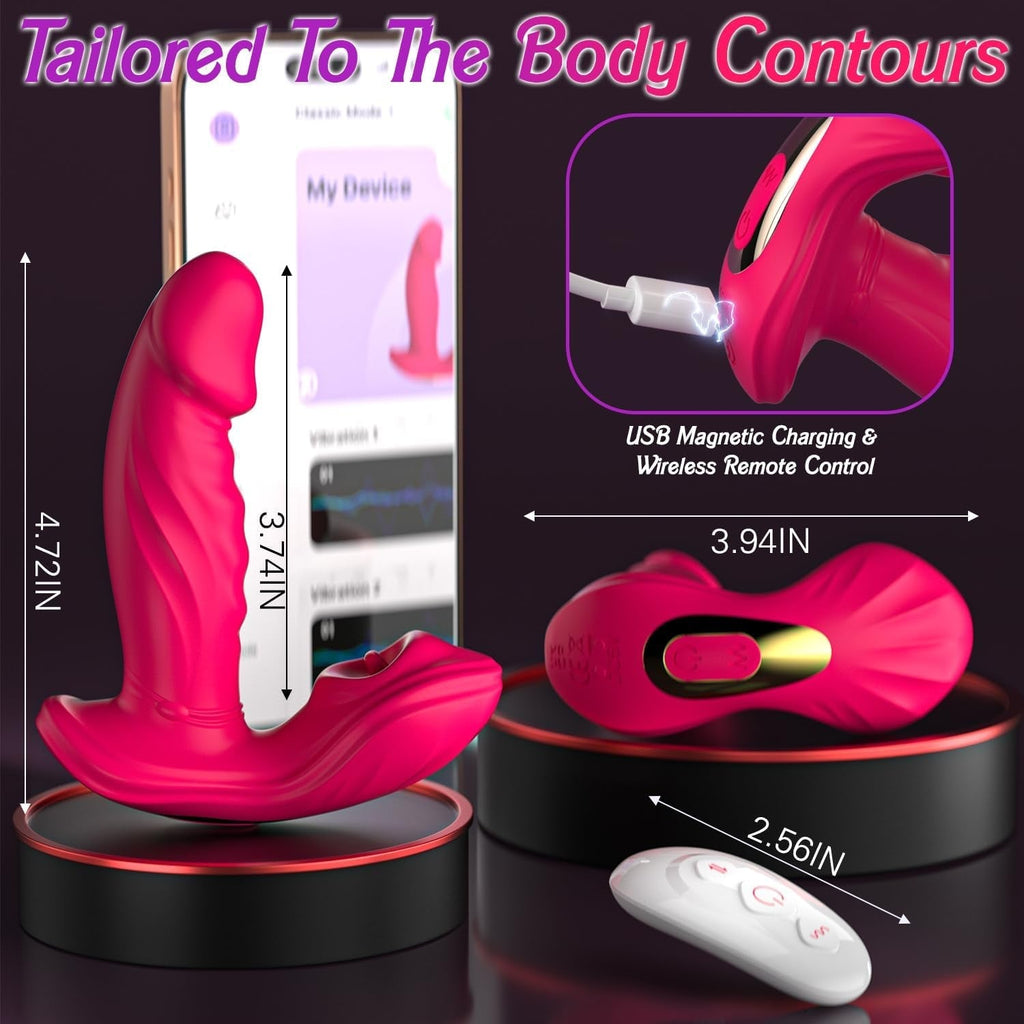 SwingBloom App/Remote Control G-Spot Panty Vibrator