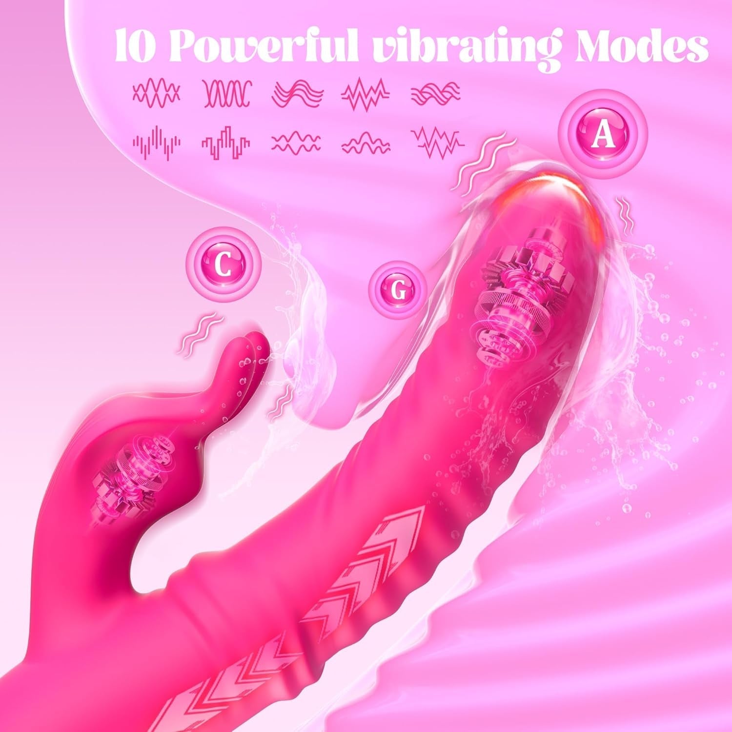 SwingBunny 30° G-spot Swing Rabbit Vibrator