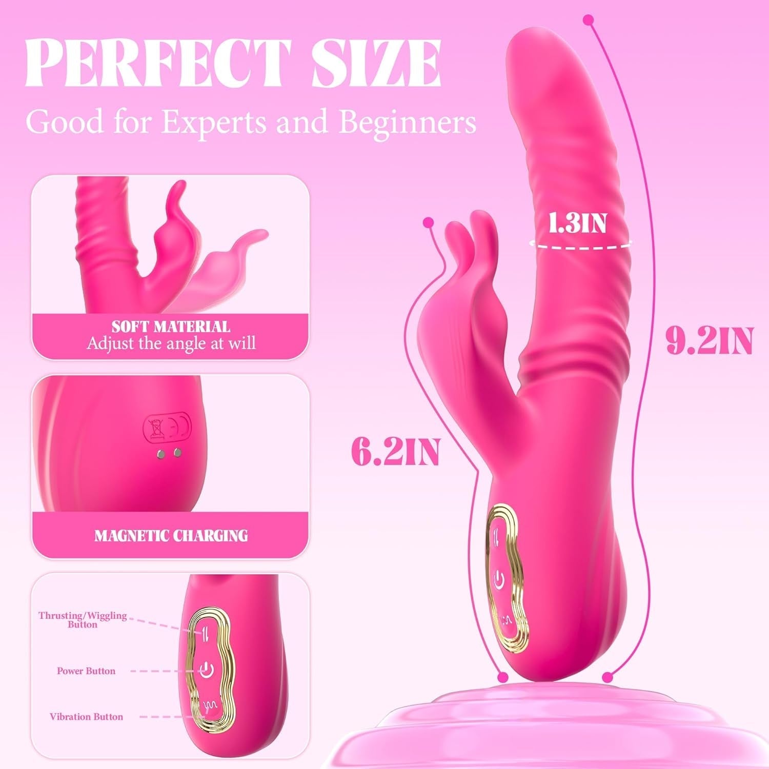 SwingBunny 30° G-spot Swing Rabbit Vibrator