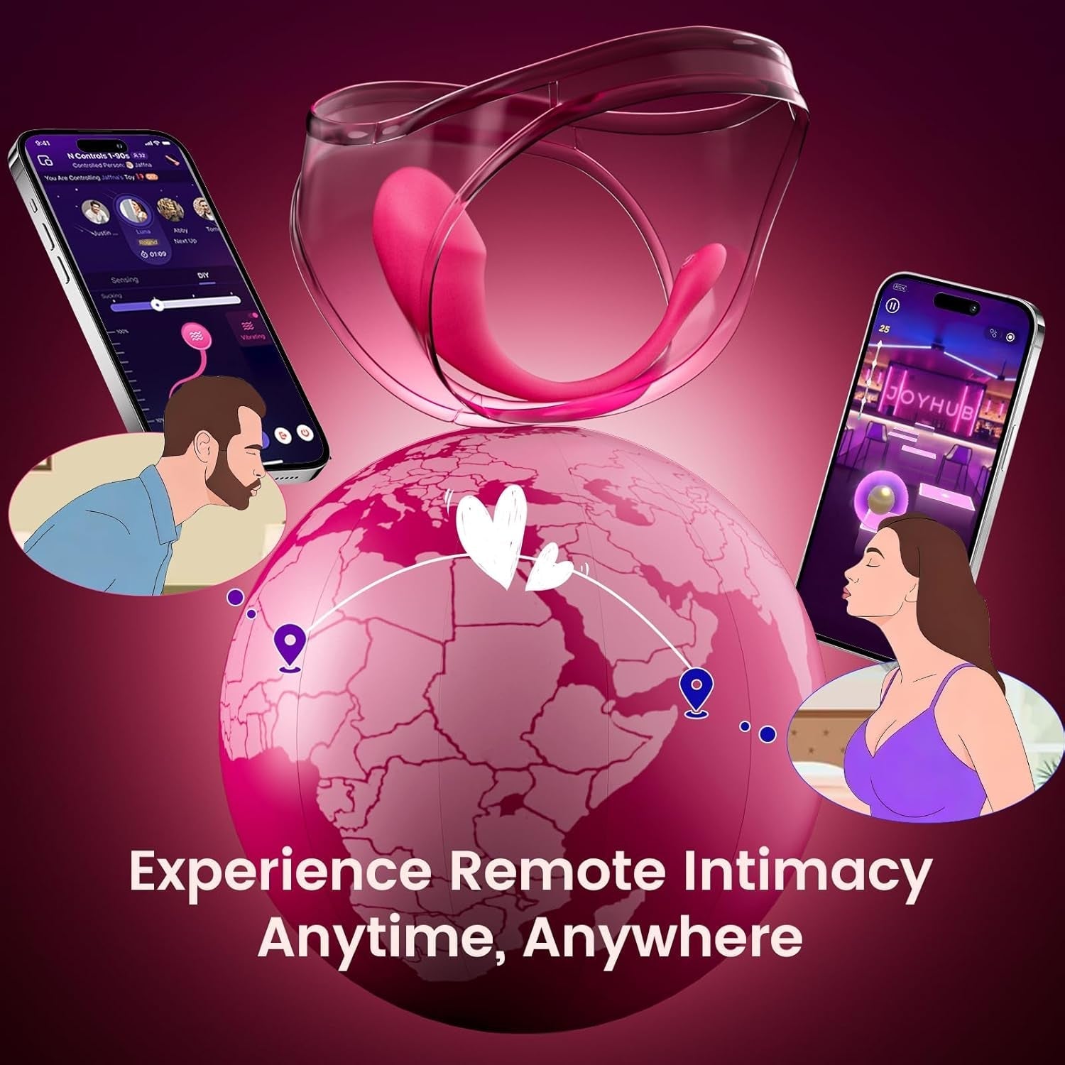 SyncEgg App-Control Wearable Egg Vibrator