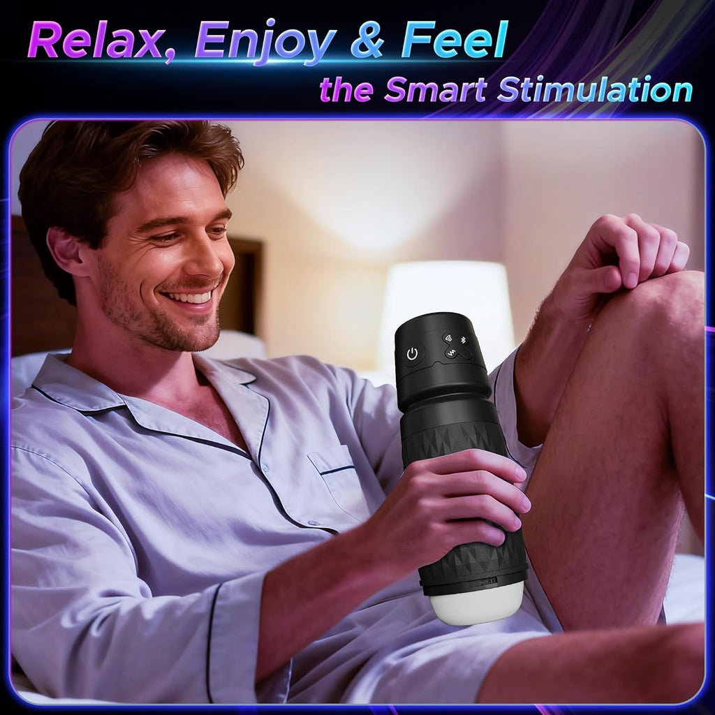 SyncForce AI Pulse Suction Stroker