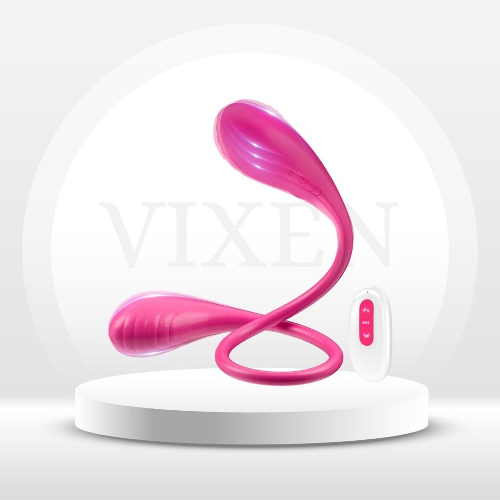SyncPleasure 18" Double Dildo Vibrator