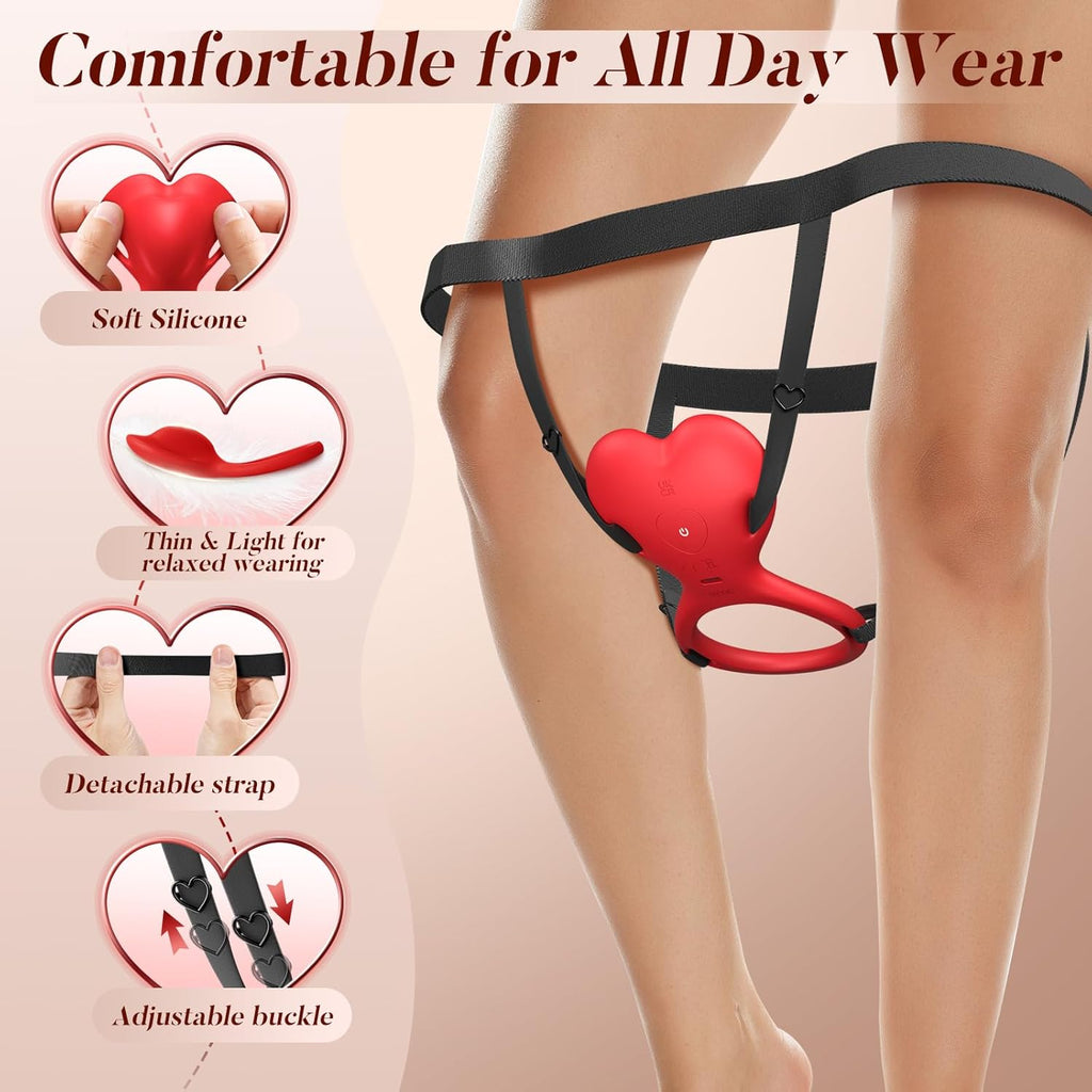 SyncPulse Wearable Clit and Cock Vibrator for Couples