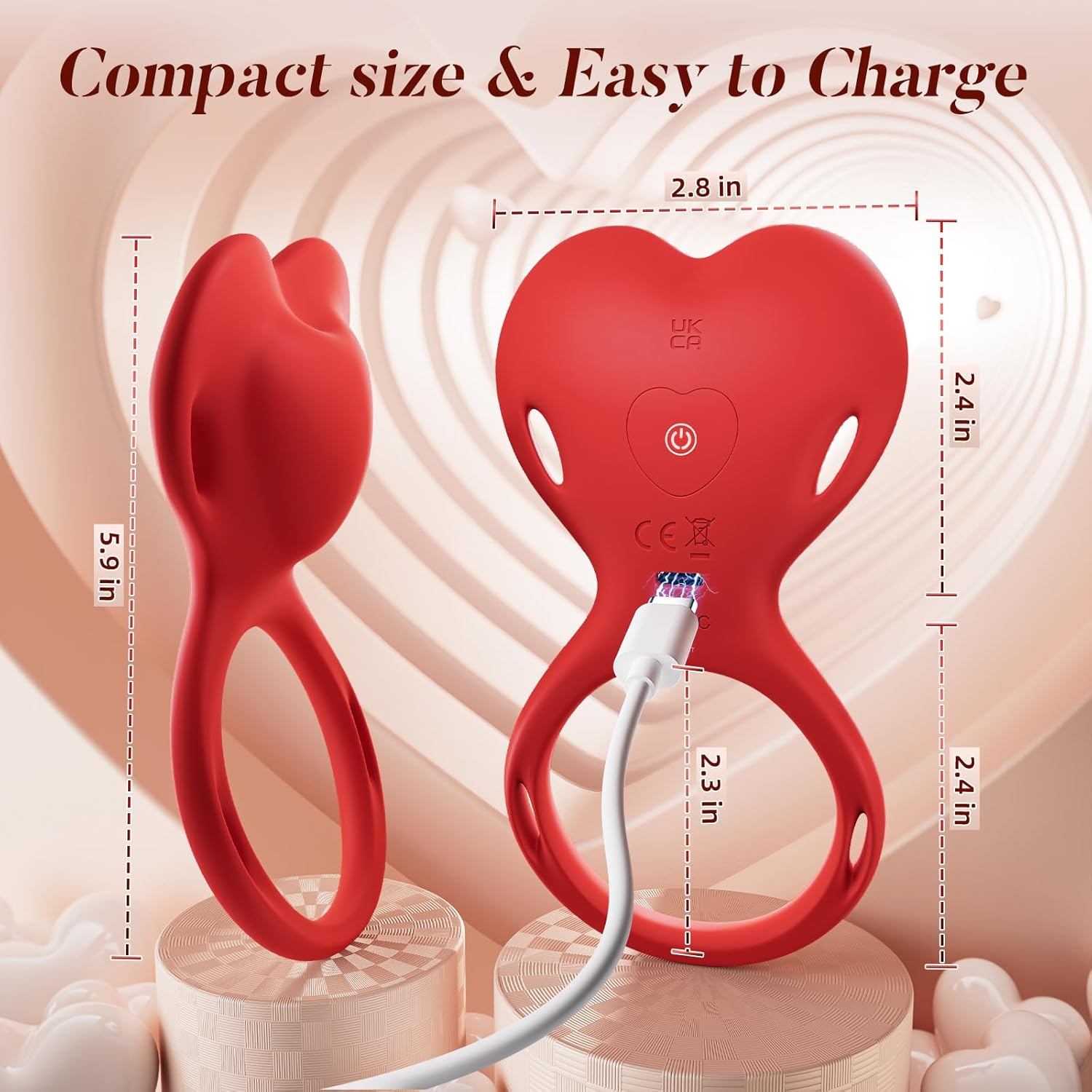 SyncPulse Wearable Clit and Cock Vibrator for Couples