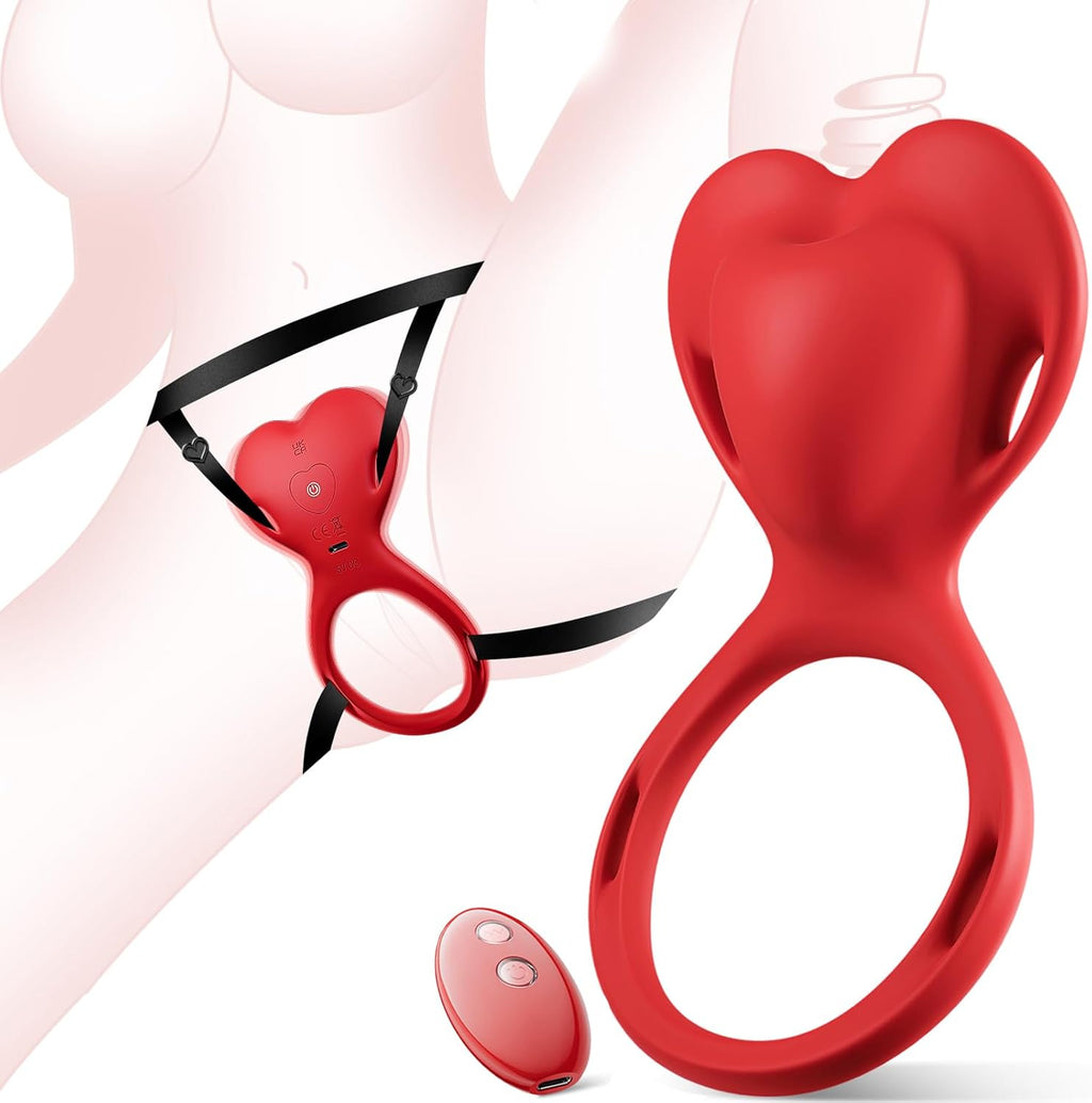 SyncPulse Wearable Clit and Cock Vibrator for Couples