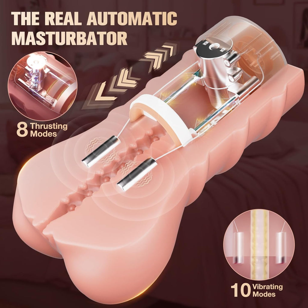 SyncStroke APP-Controlled Pocket Pussy Masturbator