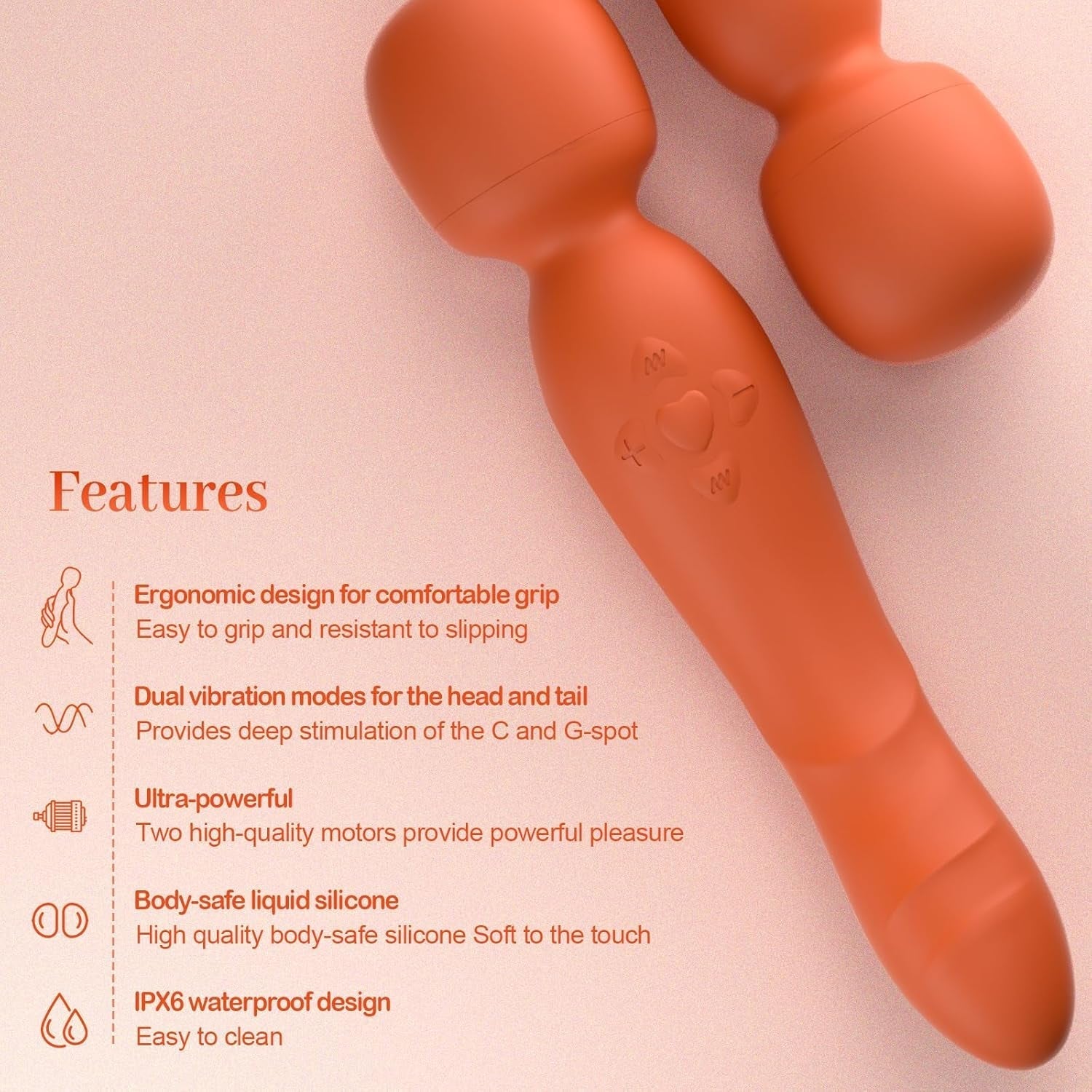 SyncWand AI App-Control G-Spot Vibrator Wand