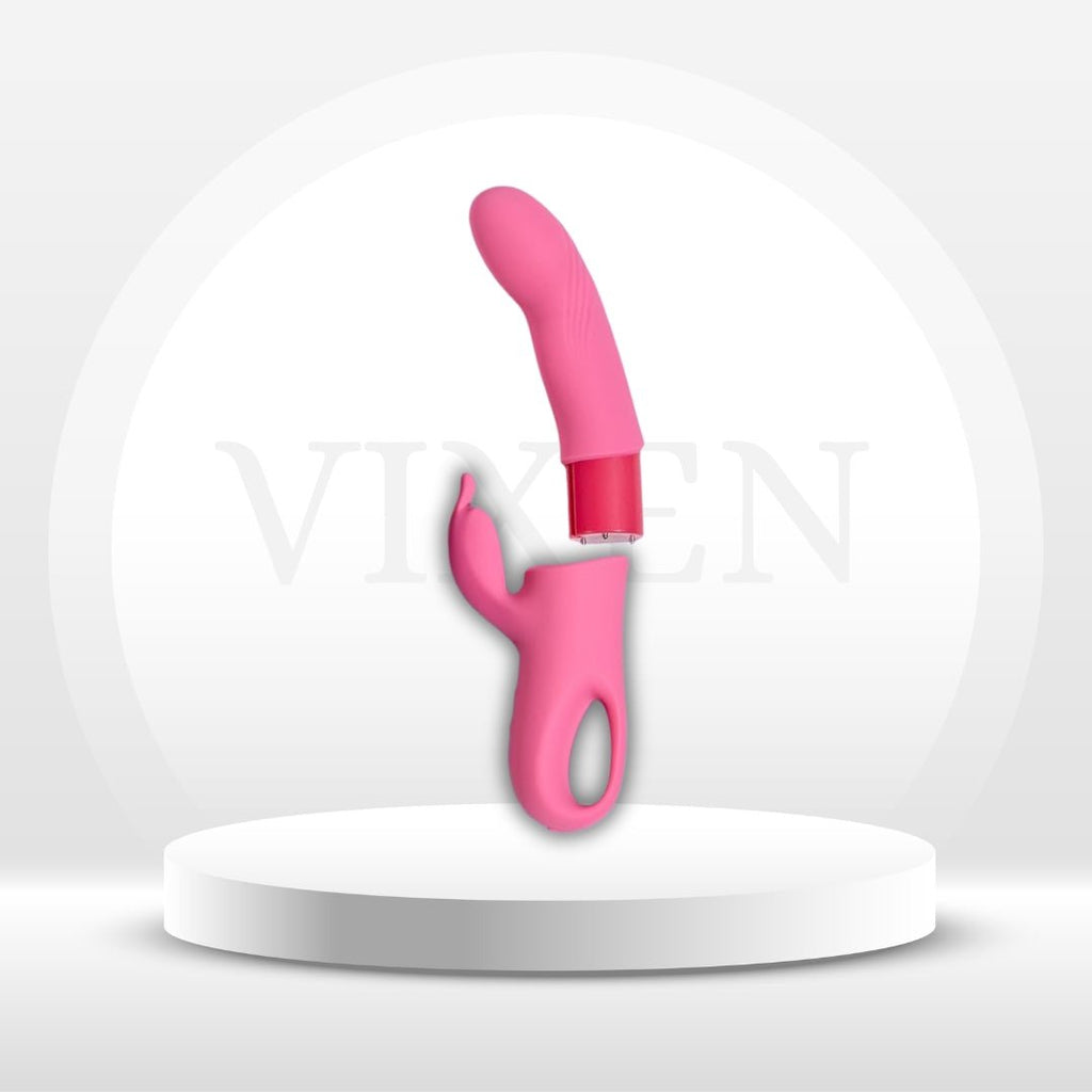 TapFever 7 Tapping Modes Heated Rabbit Vibrator