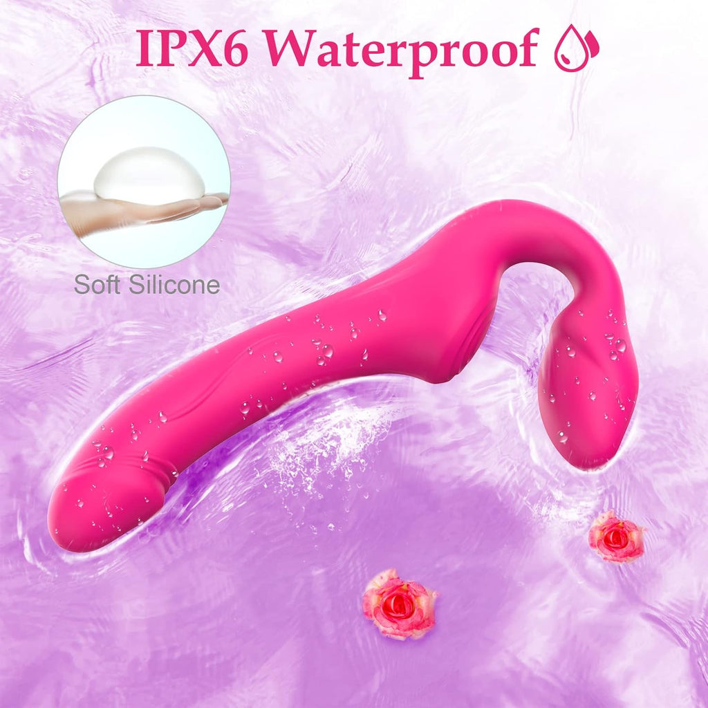 TapTease Triple Motor Strapless Double Dildo