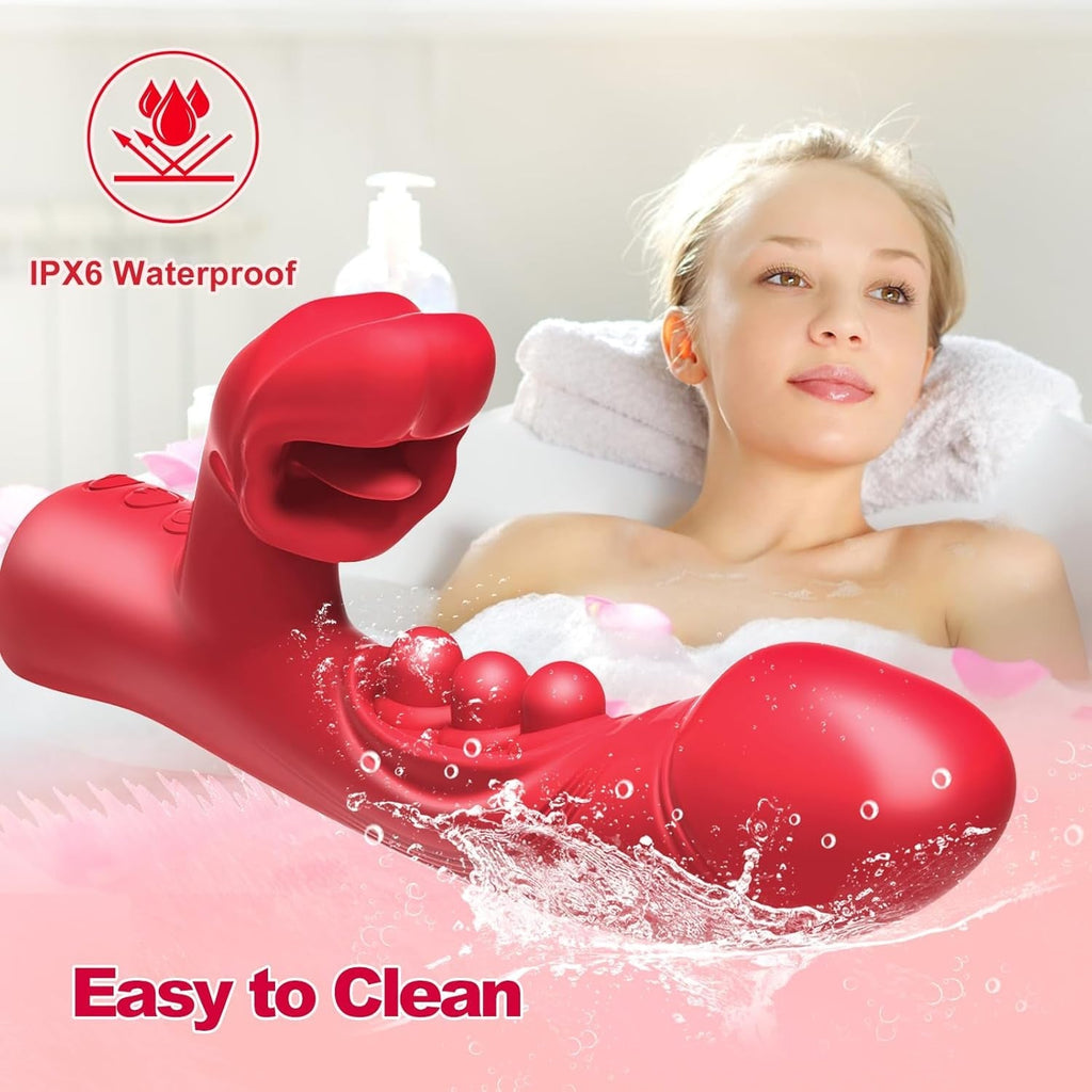 TeaseBite Tapping Balls Biting G-Spot Vibrator