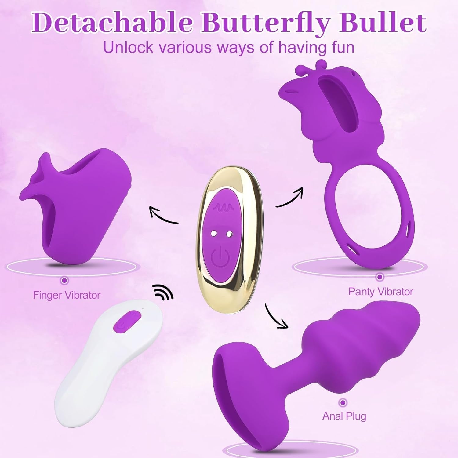 TeaseLink 3-in-1 Couples Vibrator Kit