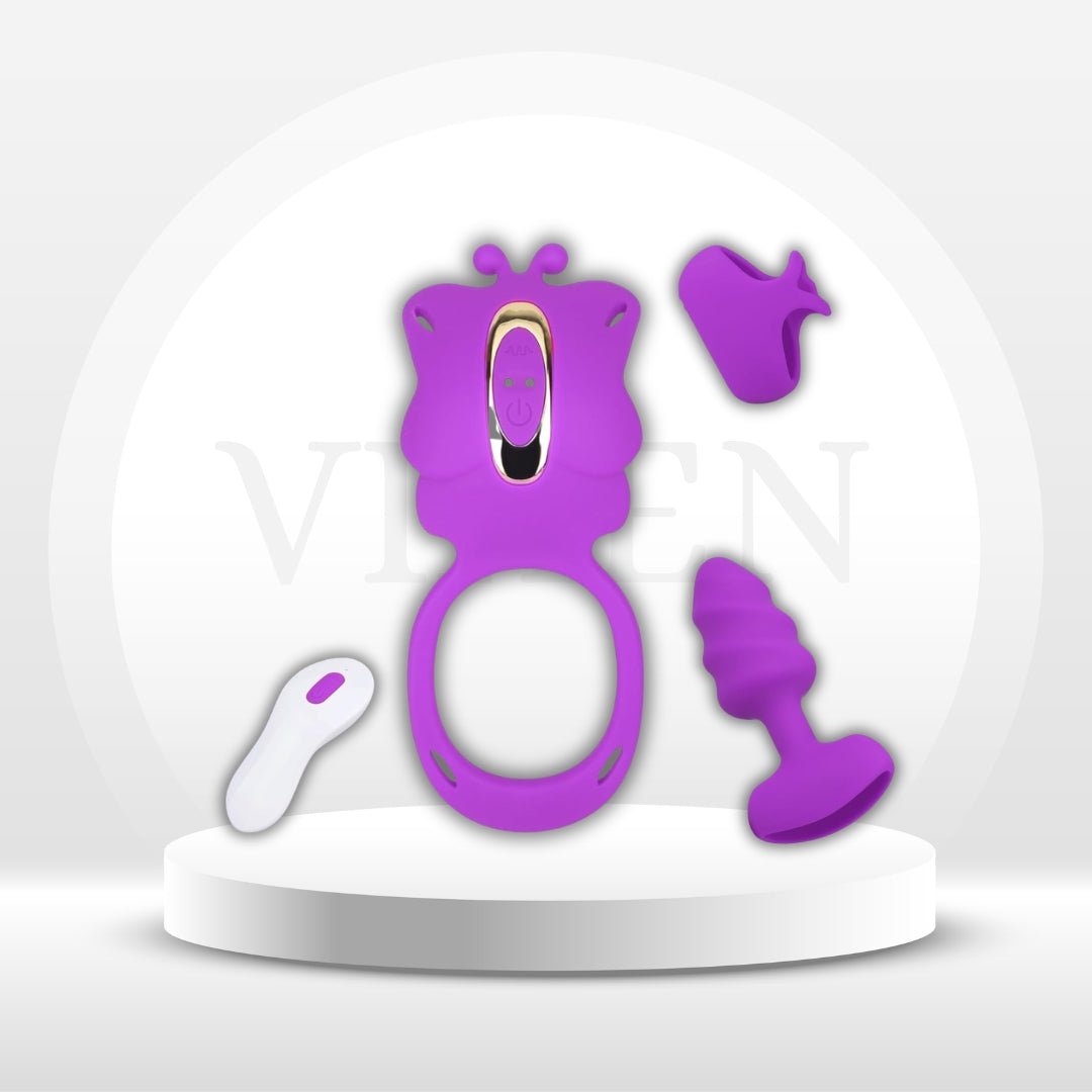 TeaseLink 3-in-1 Couples Vibrator Kit