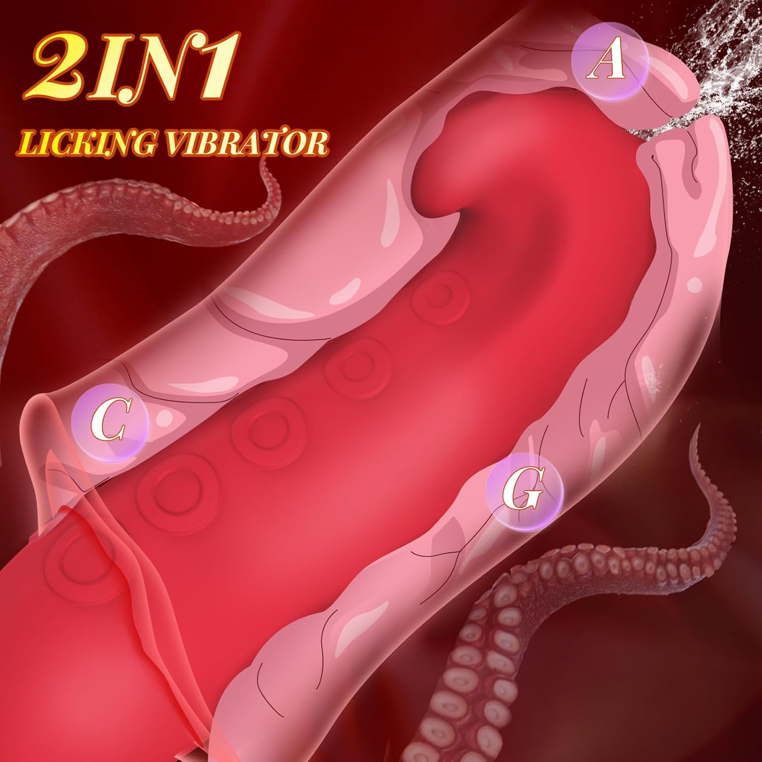 TentacleLick G-Spot Tongue Vibrator