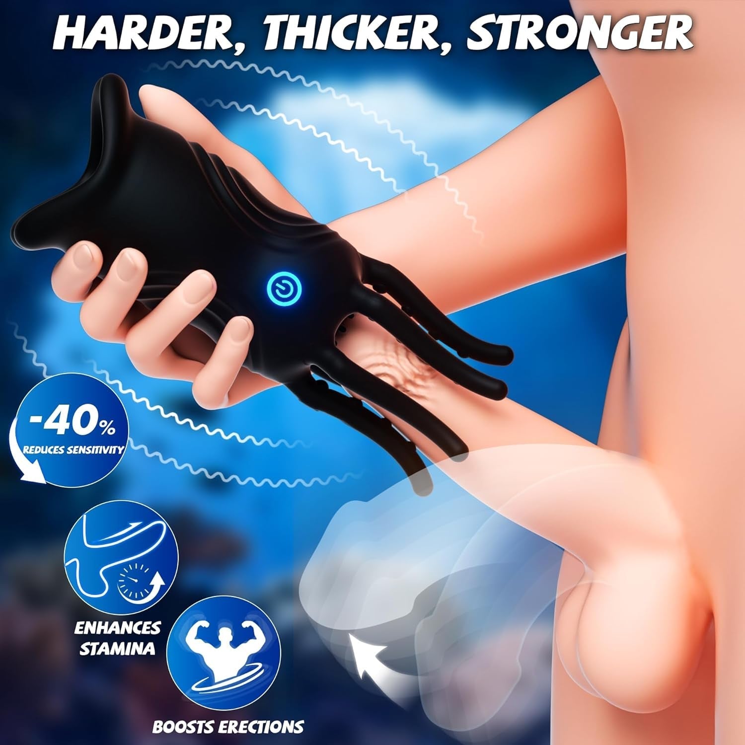 TentacleX 360° Tentacle Male Vibrating Stroker