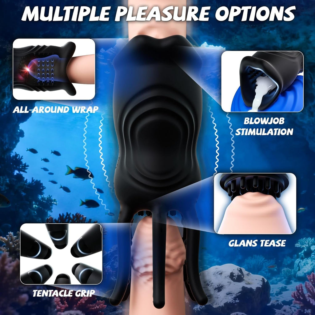 TentacleX 360° Tentacle Male Vibrating Stroker