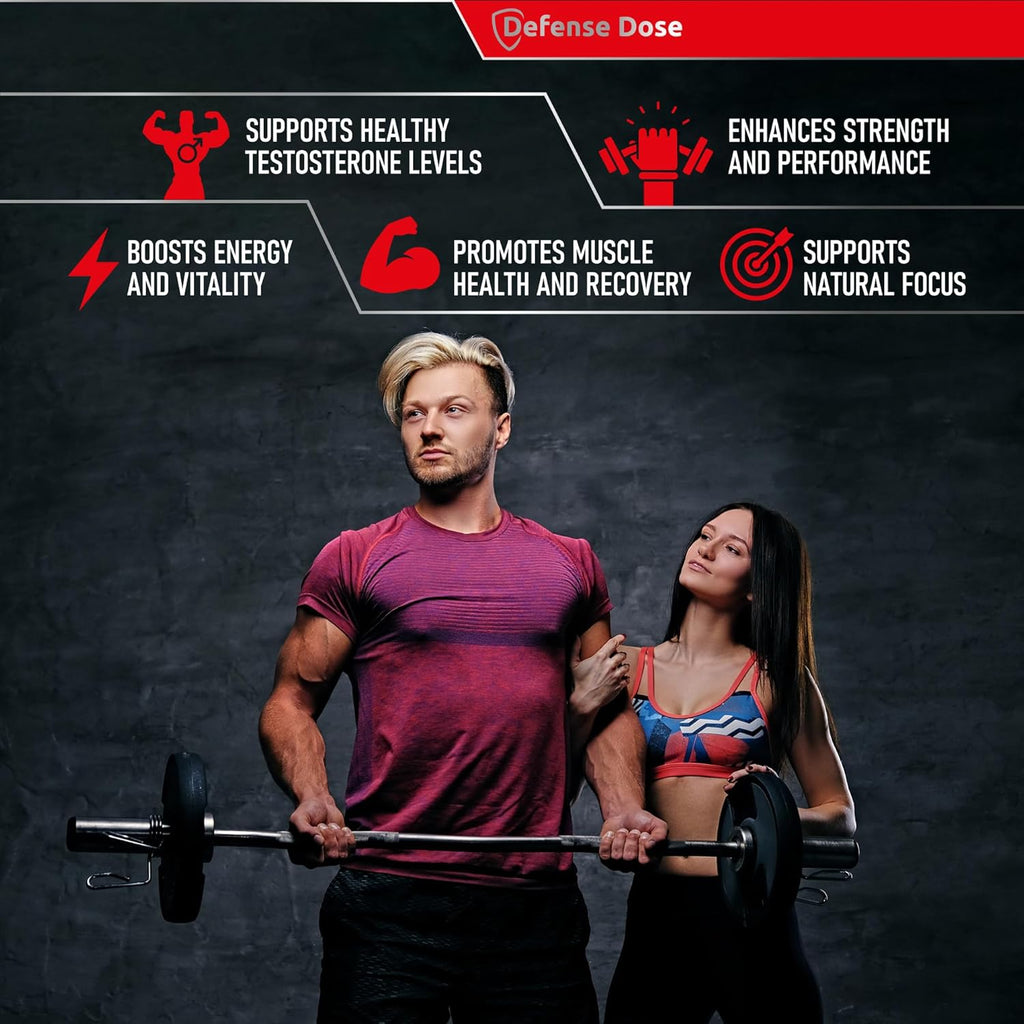 Testosterone Booster for Men – Libido, Muscle & Energy Support