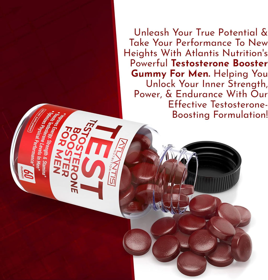 Testosterone Gummies for Men – Energy & Libido Booster