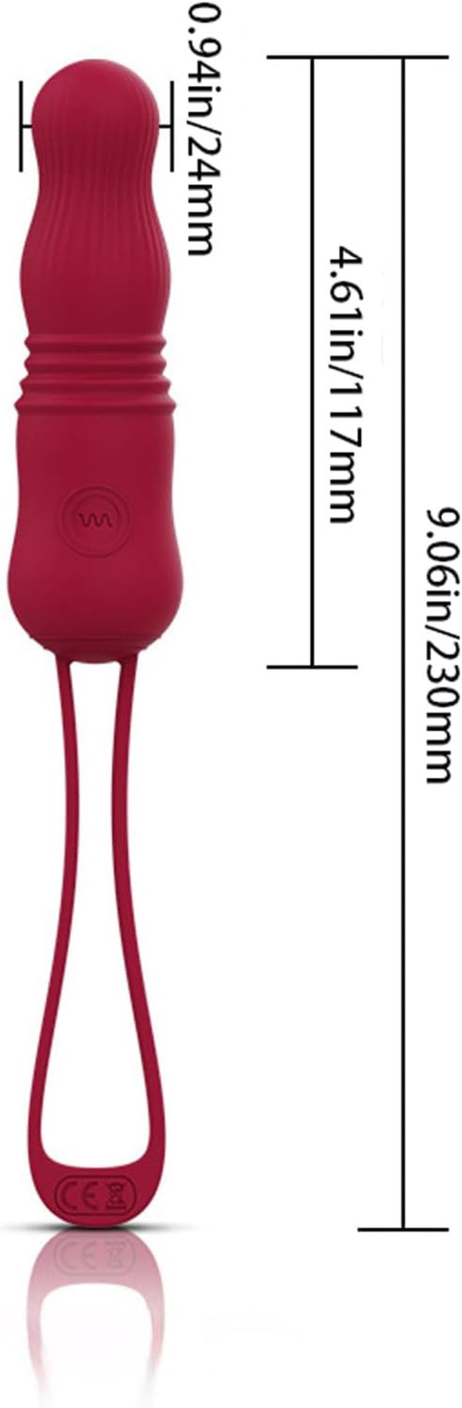 TetherPulse Mini G-Spot Thrusting Bullet Vibrator