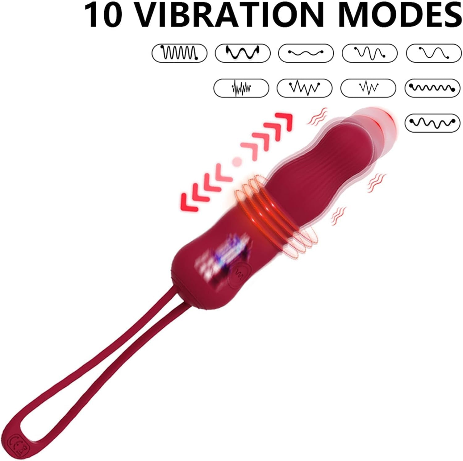 TetherPulse Mini G-Spot Thrusting Bullet Vibrator