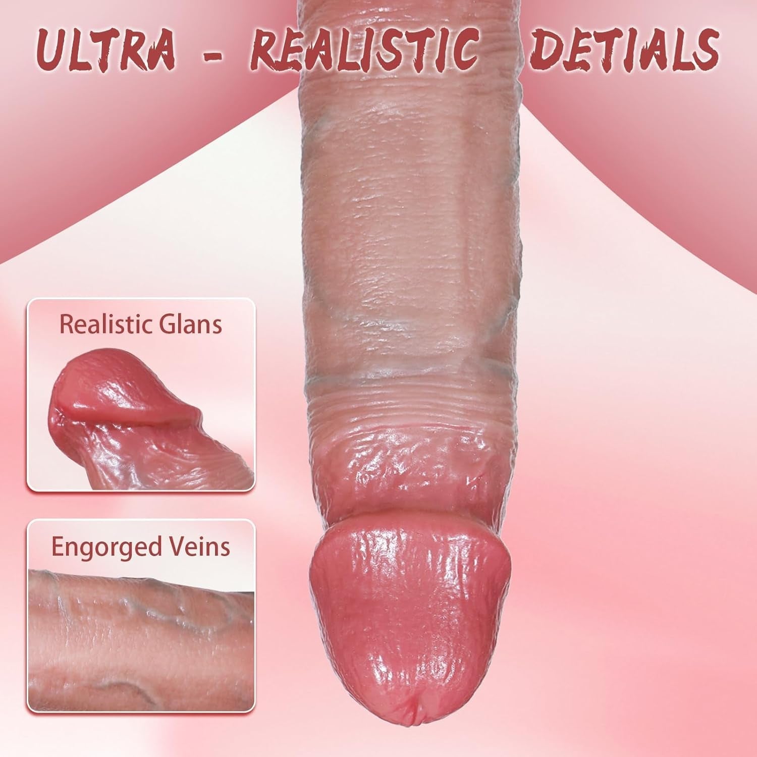 ThickFit Realistic Silicone Penis Sleeve Extender