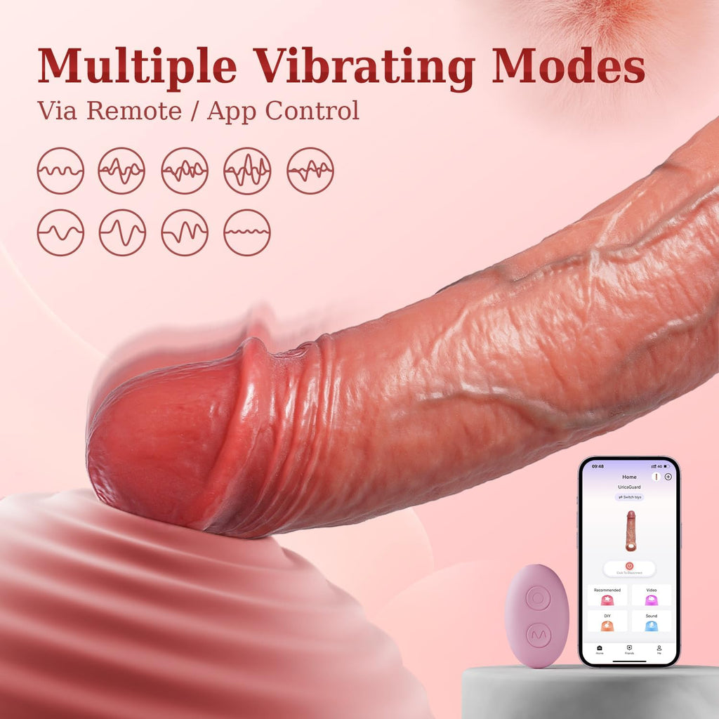ThickThrill Vibrating Penis Sleeve Extender