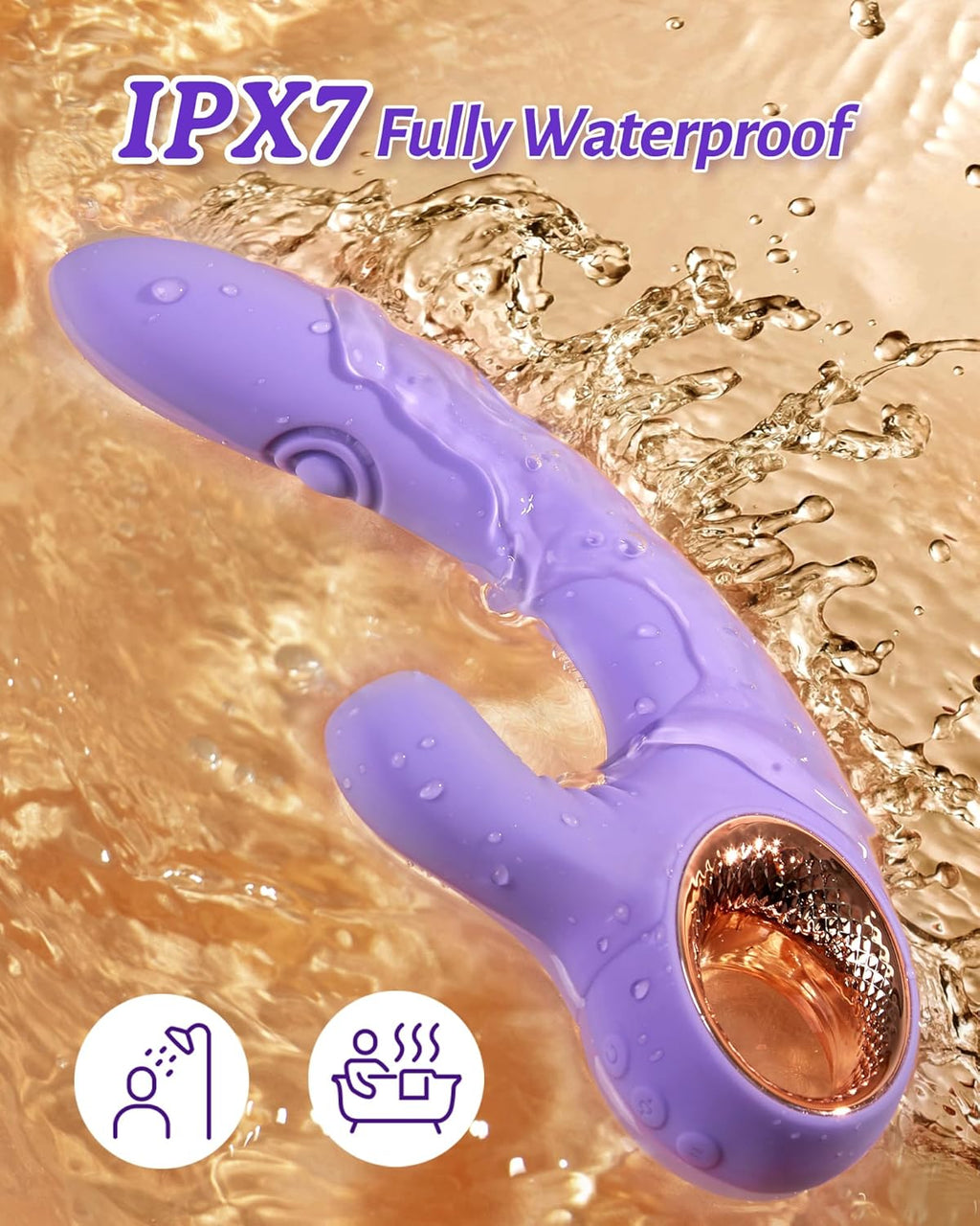ThrillCraft 3-in-1 Clit Sucker, Slapper & Vibrator