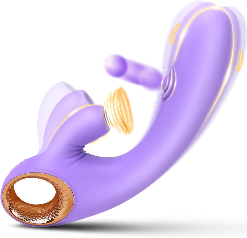 ThrillCraft 3-in-1 Clit Sucker, Slapper & Vibrator