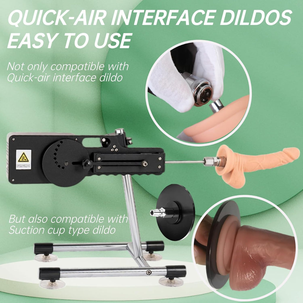 ThrillThrust Realistic Thrusting Sex Machine with Remote