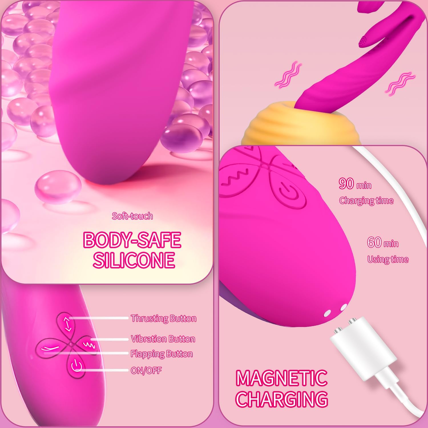 Thrust5X G-Spot Thrusting Rabbit Vibrator