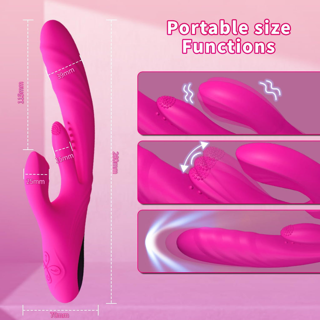 Thrust5X G-Spot Thrusting Rabbit Vibrator