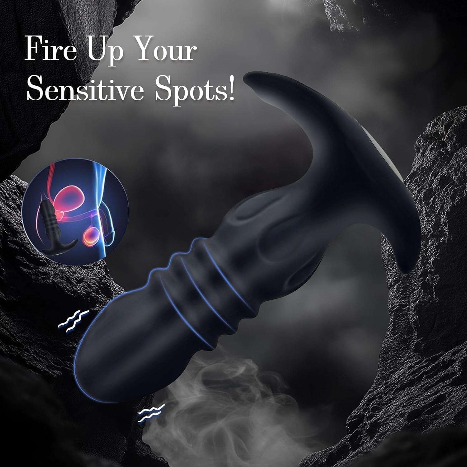 ThrustBloom App-Controlled Thrusting Prostate Massager