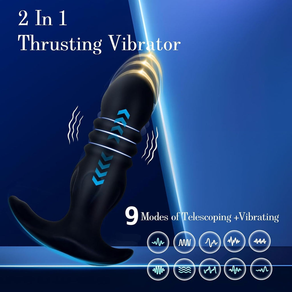 ThrustBloom App-Controlled Thrusting Prostate Massager