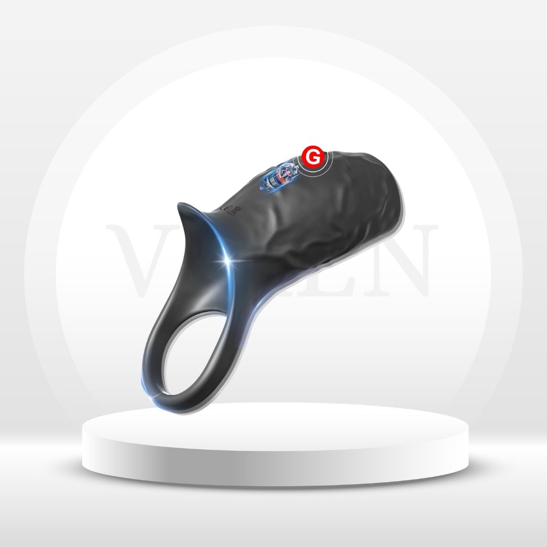 ThrustEdge Boost Girth Vibrating Penis Sleeve