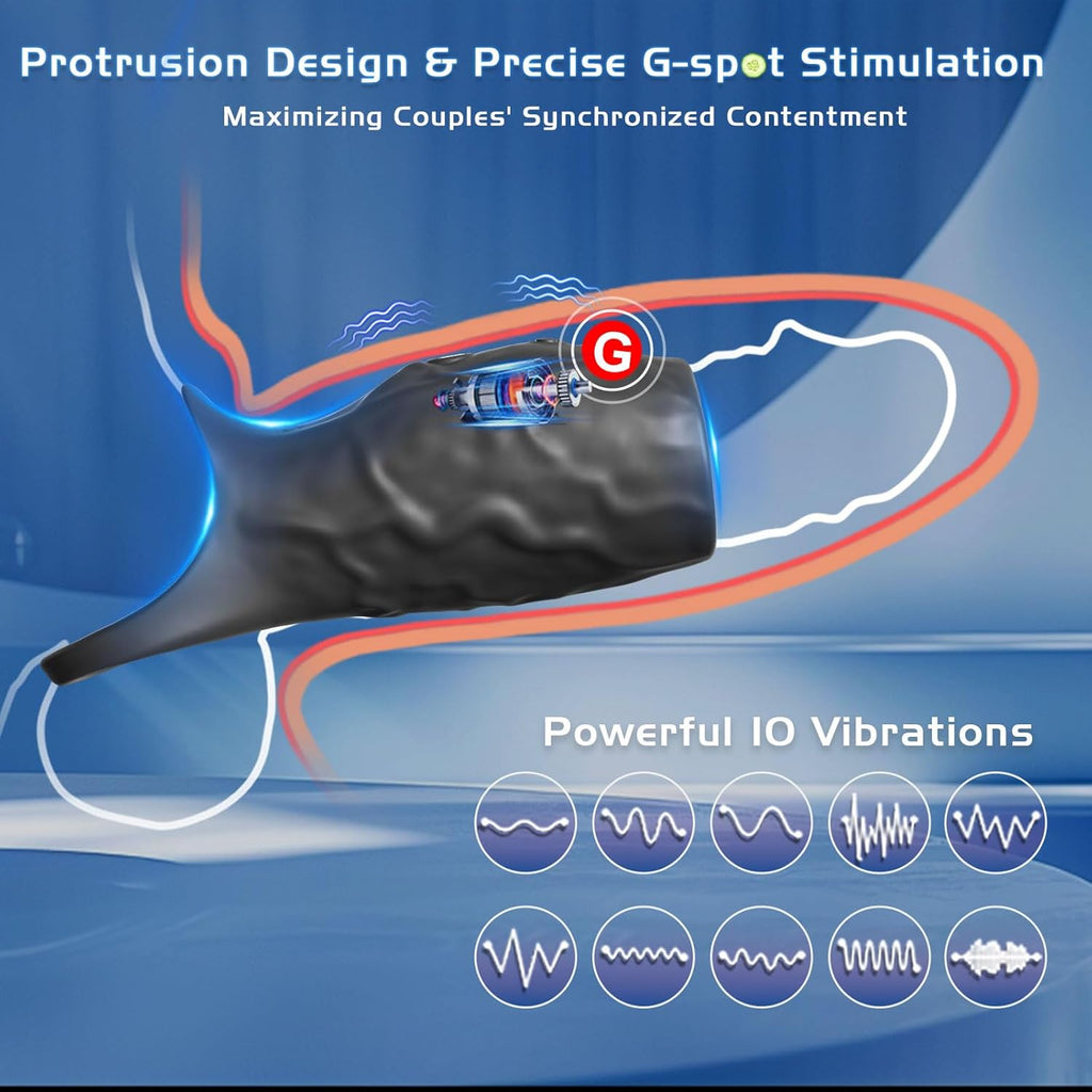 ThrustEdge Boost Girth Vibrating Penis Sleeve