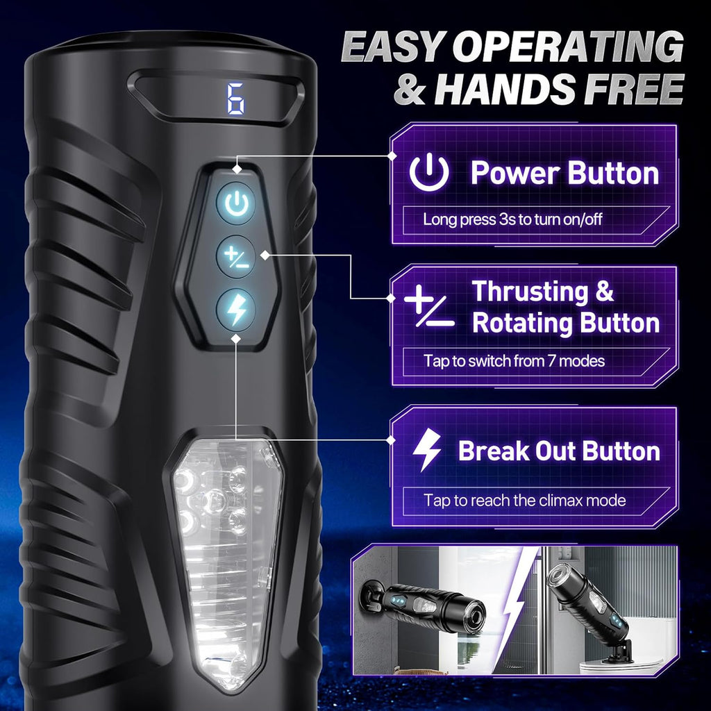 ThrustGlide App-Controlled Masturbator