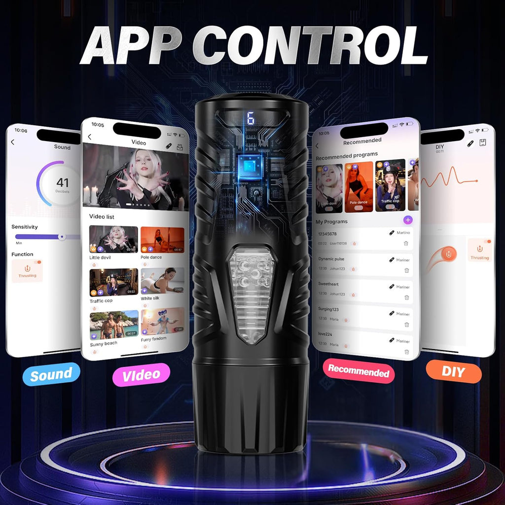 ThrustGlide App-Controlled Masturbator