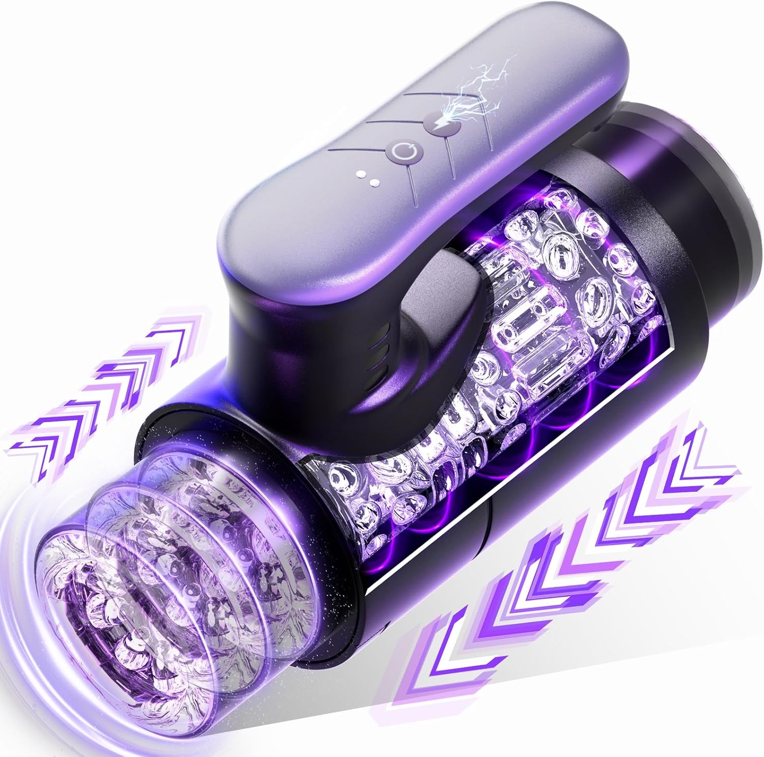 ThrustGrip Handheld Telescopic PE Trainer Masturbator