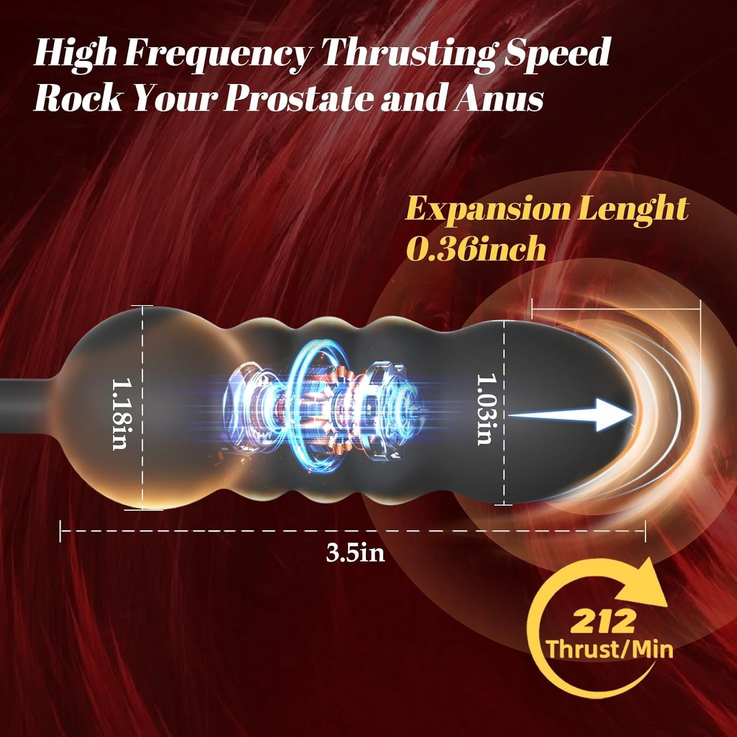 ThrustHalo Thrusting Prostate Cock Ring