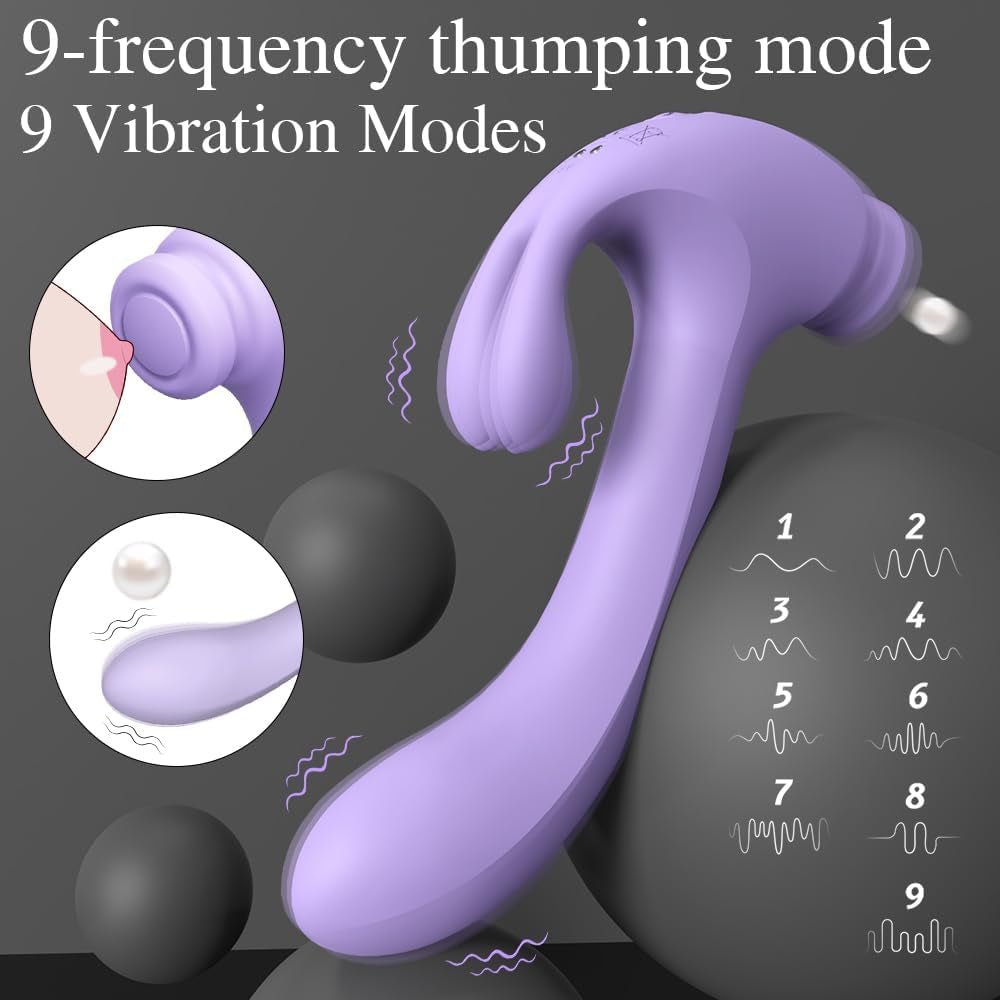 ThrustHare Thrusting 3-in-1 Rabbit Vibrator