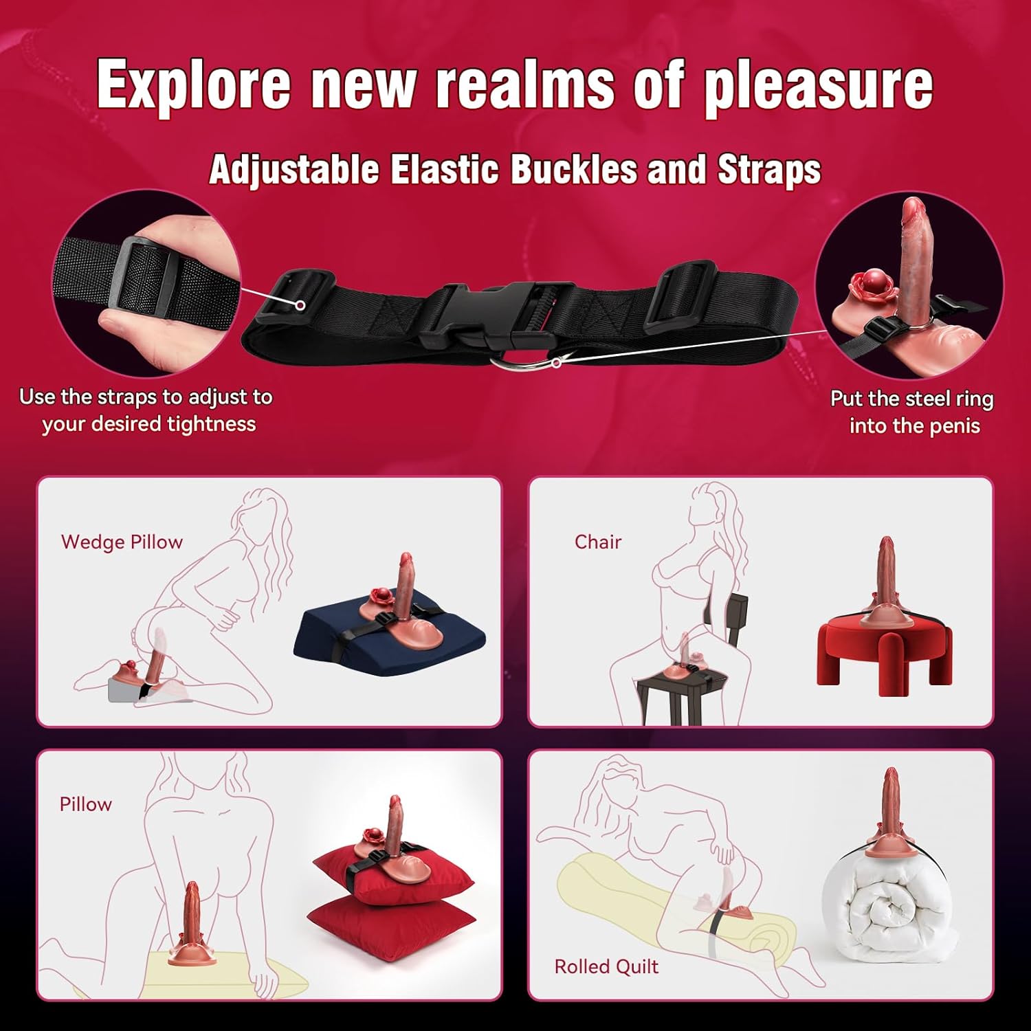 ThrustHeat Ride-On Vibrator with Remote Control