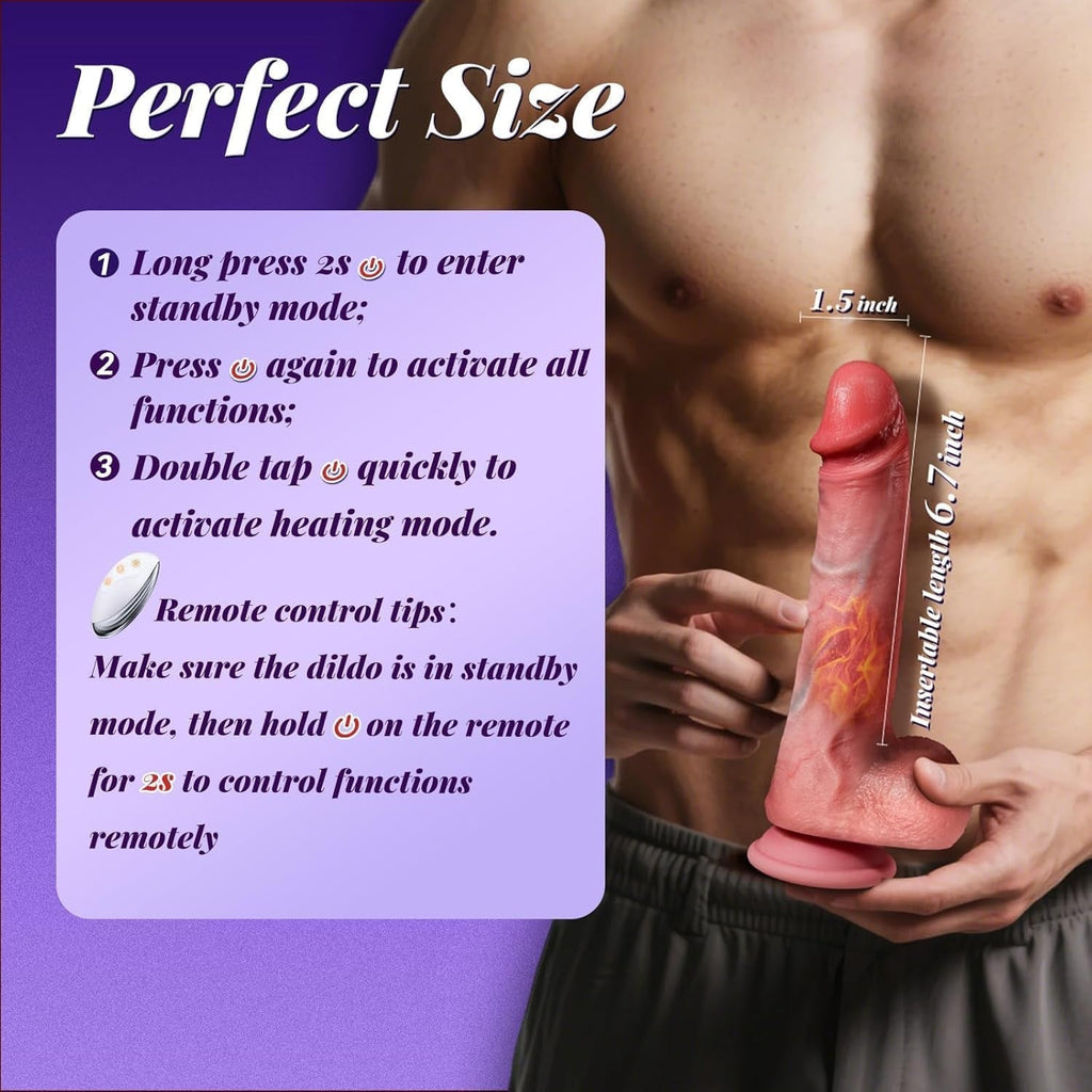 AetherFlex AI App Thrusting Dildo Vibrator