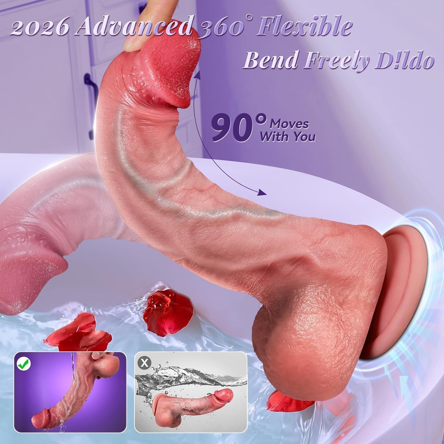 AetherFlex AI App Thrusting Dildo Vibrator