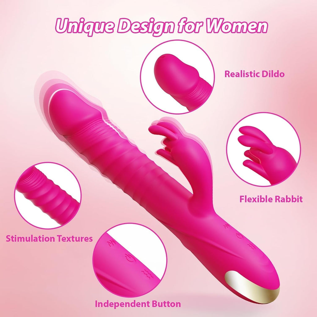 ThrustJoy 3-in-1 Rabbit Vibrator
