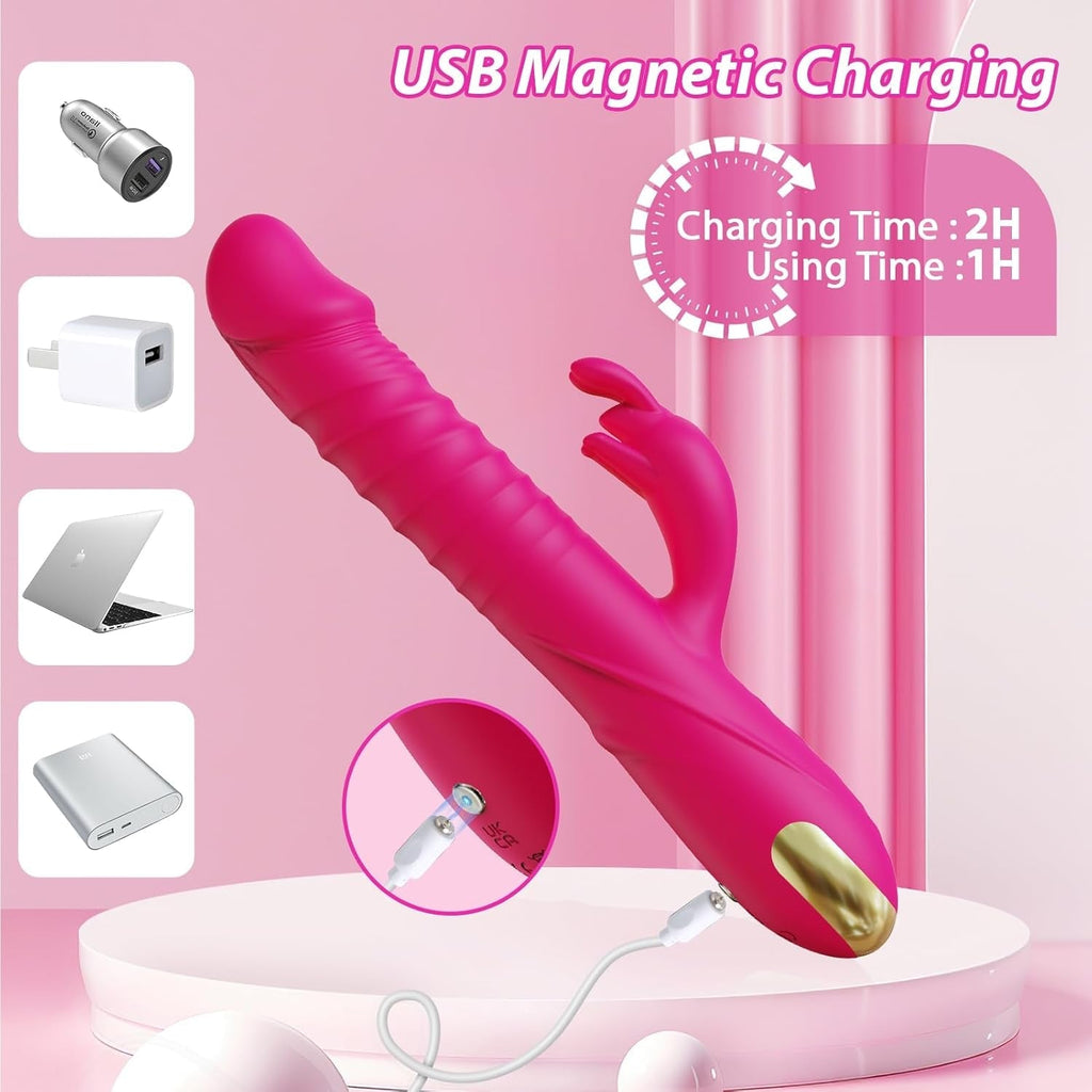 ThrustJoy 3-in-1 Rabbit Vibrator