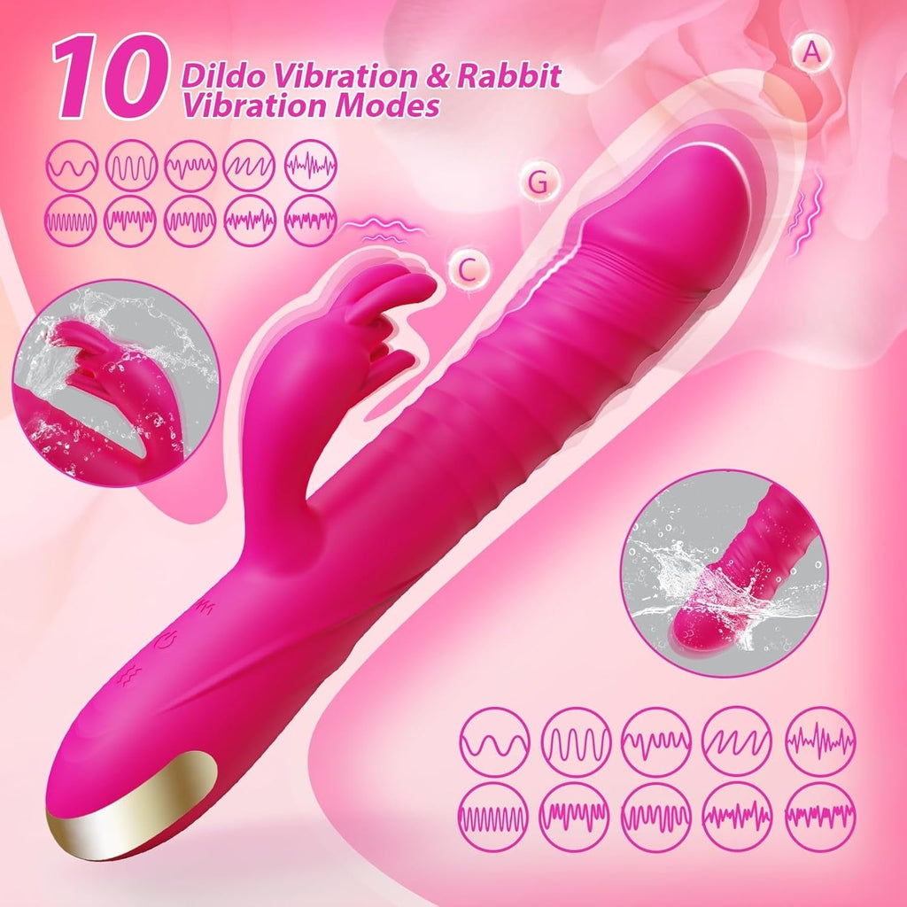 ThrustJoy 3-in-1 Rabbit Vibrator