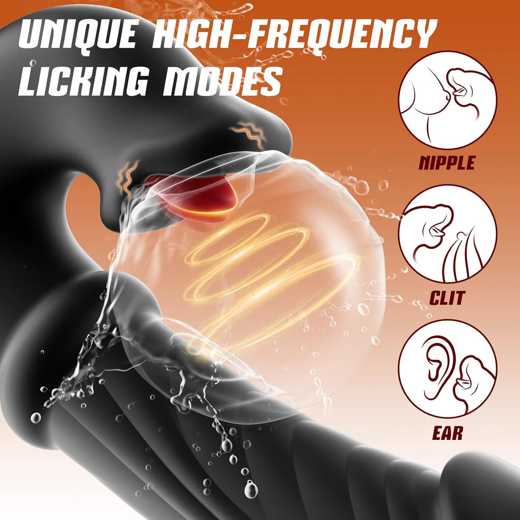 ThrustLick 4-in-1 G-Spot Licking Vibrator